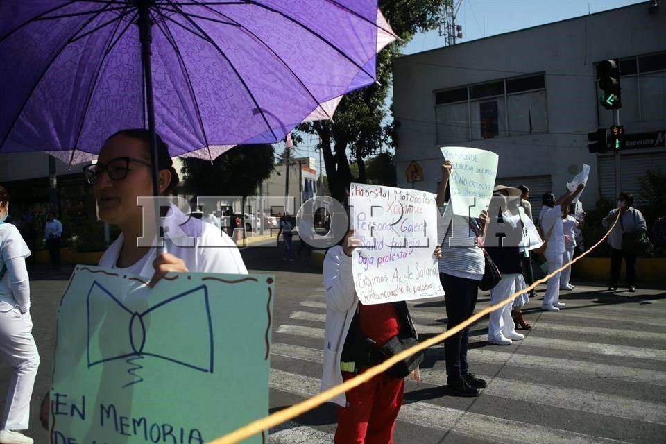 Protesta Personal De Salud De La Cdmx 6180