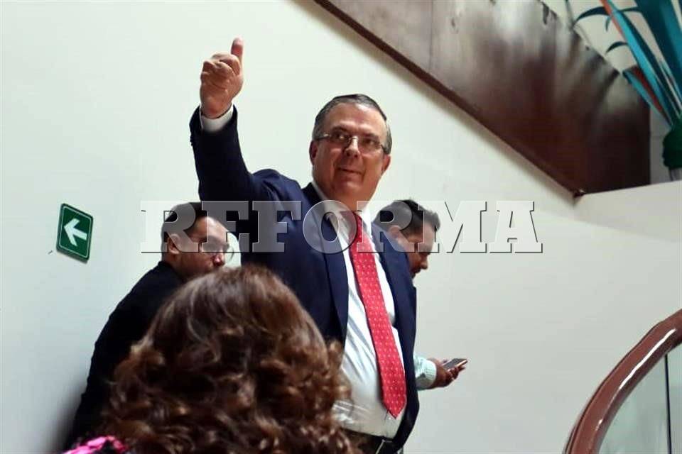 Cierra Ebrard puerta con Movimiento Ciudadano