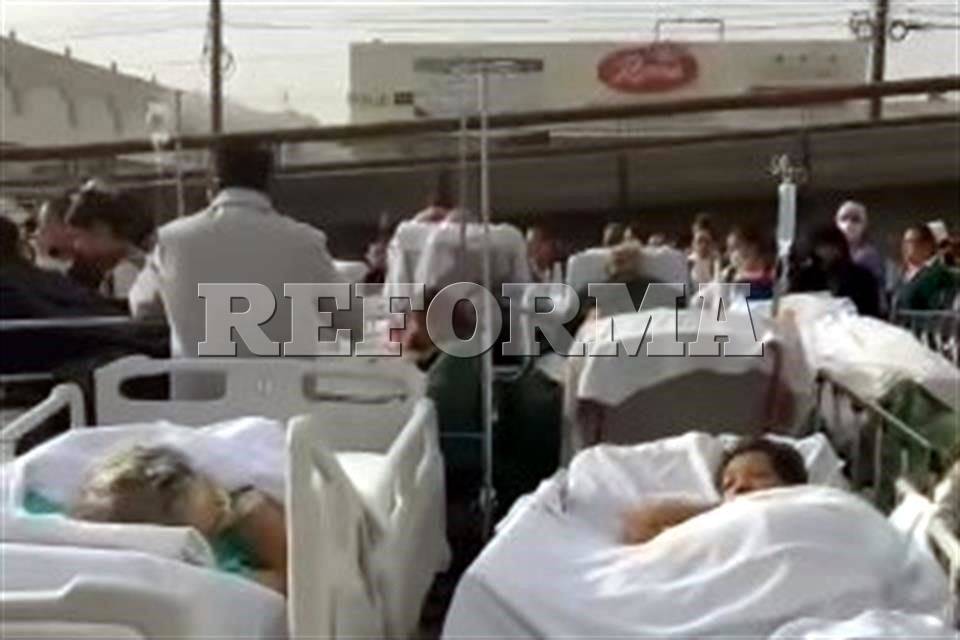 Desalojan hospital de IMSS en Tijuana por incendio en bodega