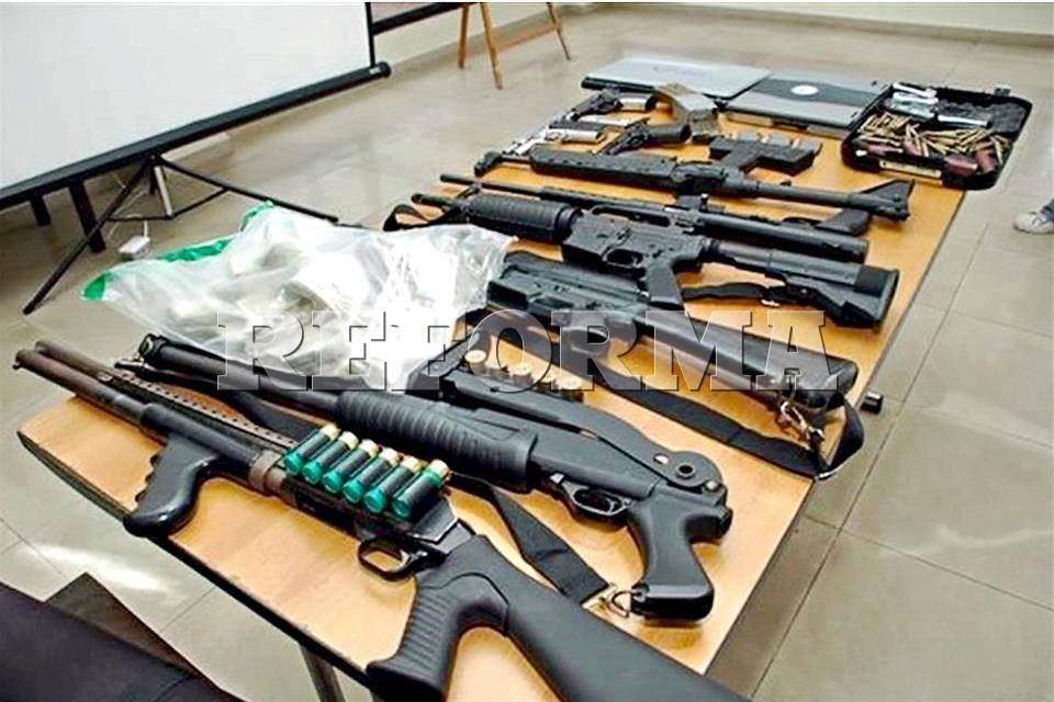 Avanza México en EU contra tráfico de armas