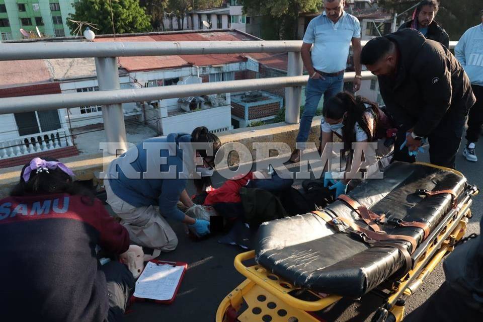 Atropellan a un hombre mayor en Iztacalco