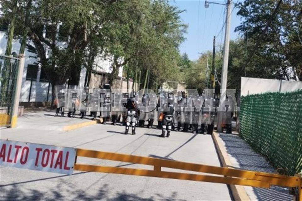 Suspenden labores en Palacio de Guerrero tras ataque