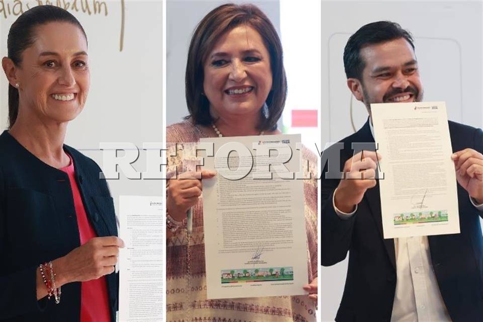 Firman candidatos presidenciales pacto en favor de infancia