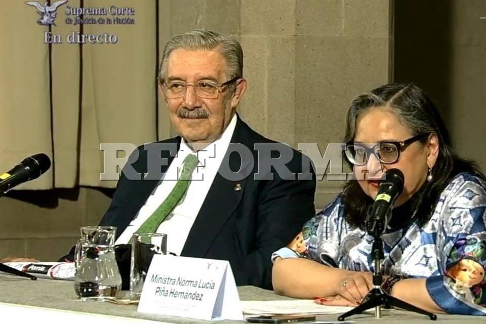 Homenajea Corte a Ministro Aguilar a 7 meses de su retiro