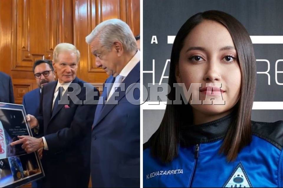 Busca AMLO que astronauta mexicana regrese al espacio