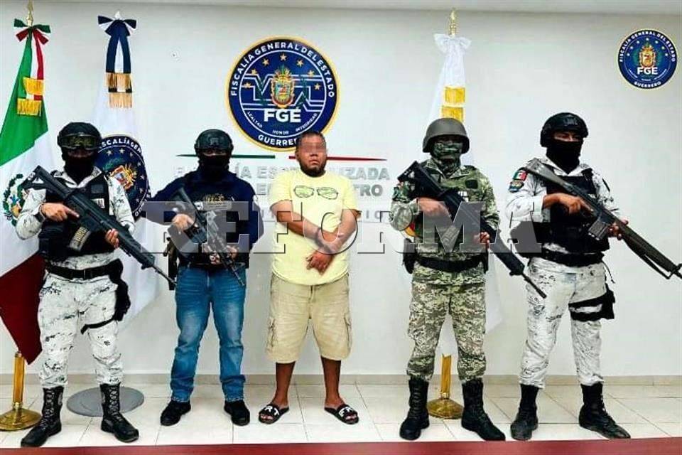 Detienen a operador de grupo criminal en Acapulco