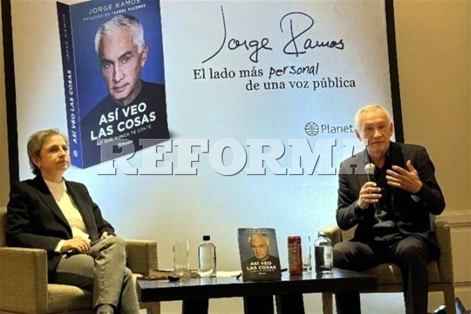 Plasma Jorge Ramos visión ‘tras bambalinas’ en libro