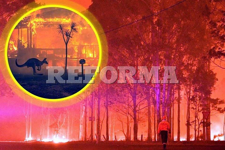 Incendio forestal atrapa a 4 mil personas en un pueblo de Australia