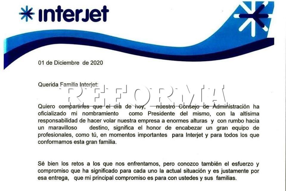 Retos de Interjet son inmensos.- Del Valle