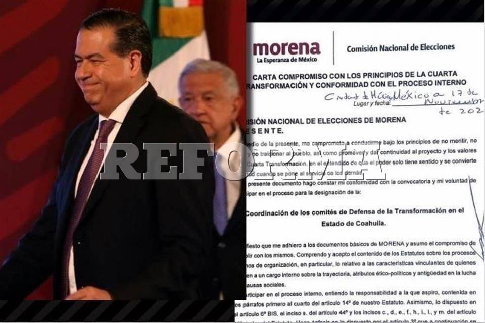 El pacto que Mejía rompió en Morena