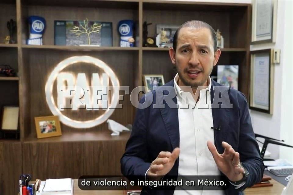 Acusa PAN a Gobierno de no combatir el crimen