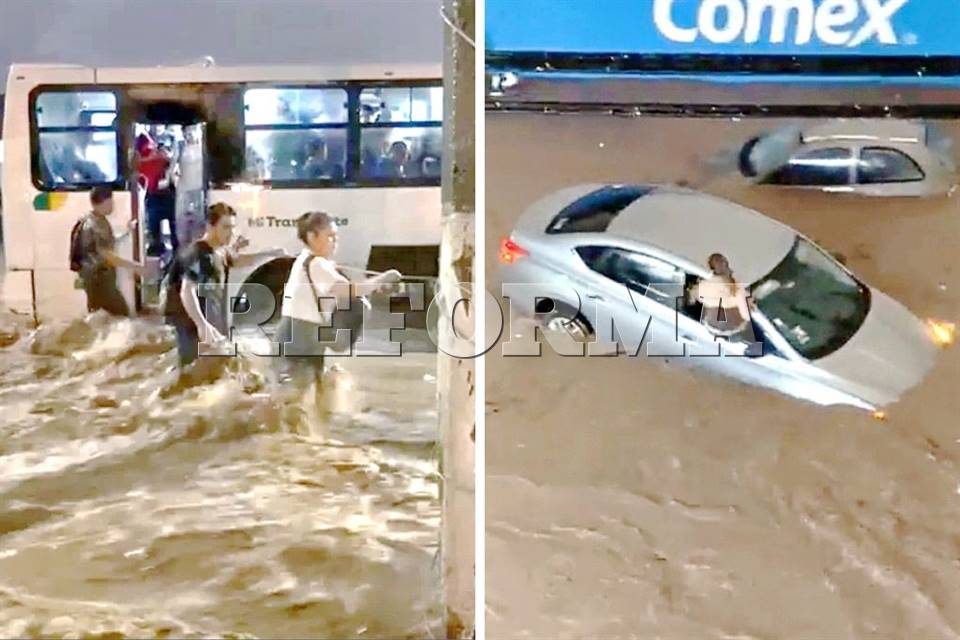 Desborda tormenta a Vallarta