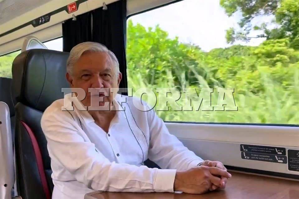 Inaugurará AMLO Tren Interoceánico el 22 de diciembre