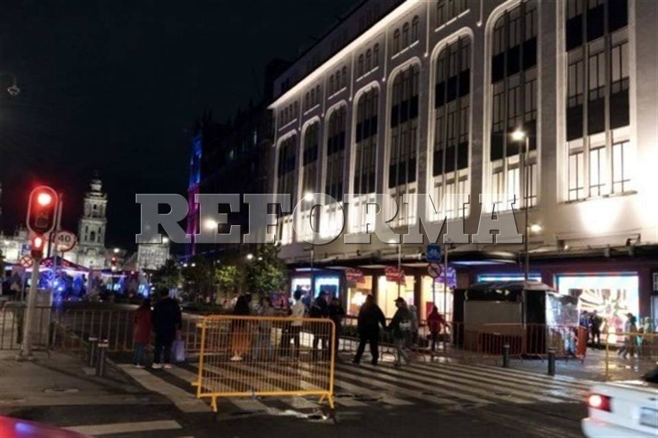 Cierran con vallas calles del Centro Histórico