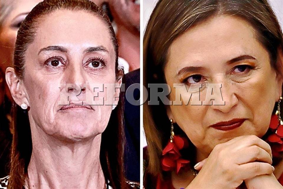 ‘Encierra’ INE a Sheinbaum… y a Xóchitl la regaña