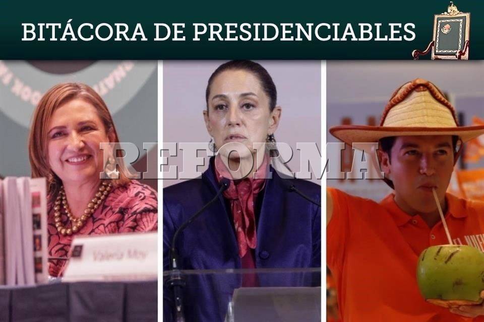 Bitácora de presidenciables: FIL, Fox y ex ‘corcholatas’