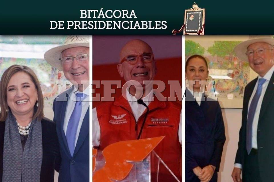 Bitácora de presidenciables: Adiós Samuel y ‘apapacho’ de EU