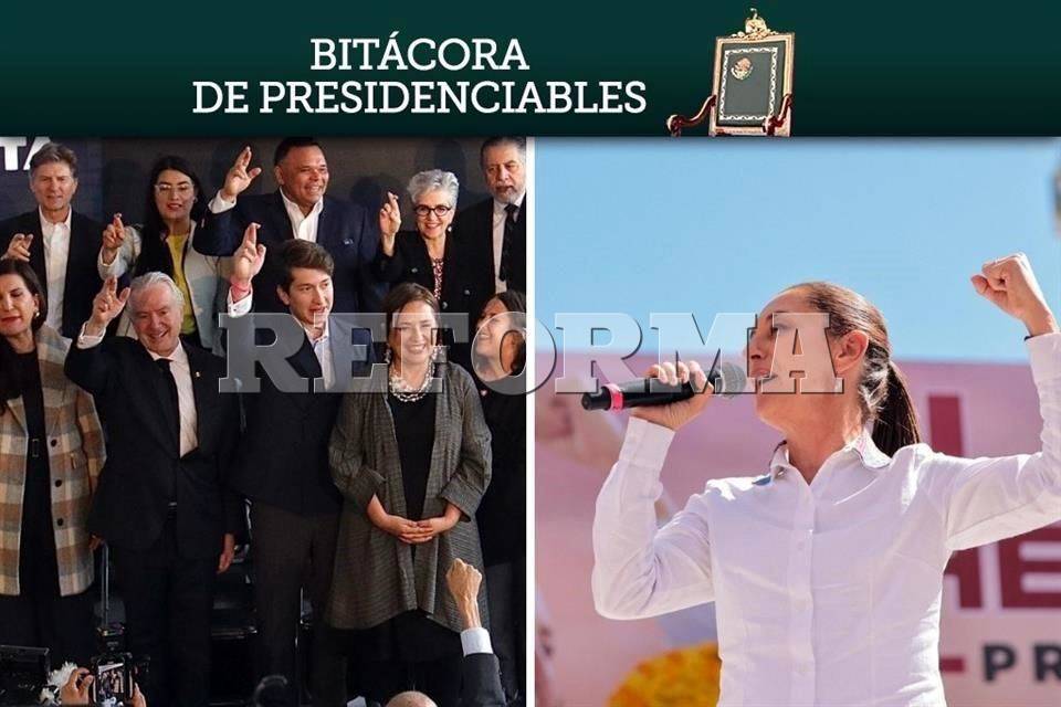 Bitácora de presidenciables: equipo xingón y burla morenista