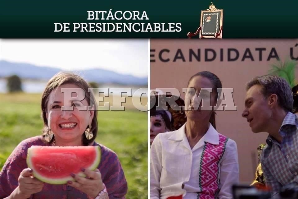 Bitácora de presidenciables: el metiche y las ex corcholatas