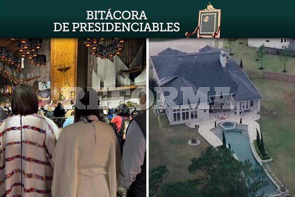 Bitácora de presidenciables: la guadalupana y ‘la casa gris’