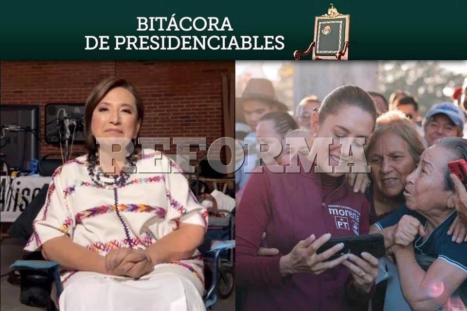 Bitácora de presidenciables: los bots y trenes de AMLO