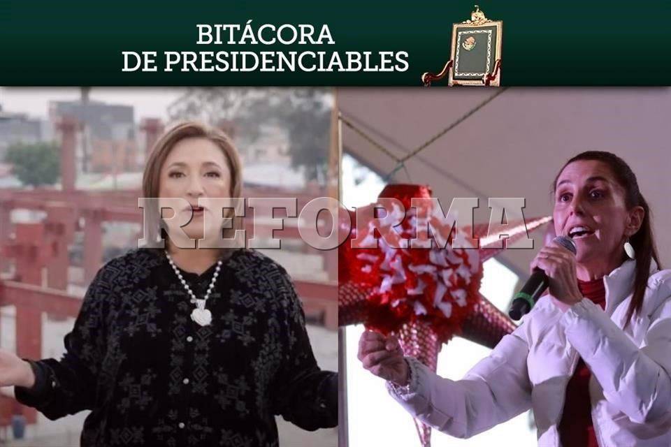 Bitácora de presidenciables: condolencias y piñatas