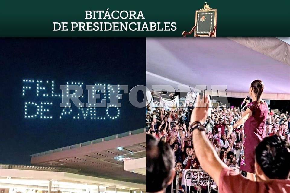 Bitácora de presidenciables: contra AMLO y contra Zedillo