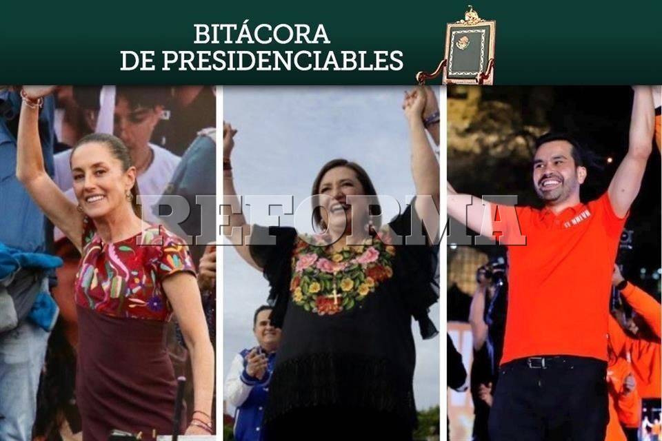 Bitácora de presidenciables: fin de las precampañas