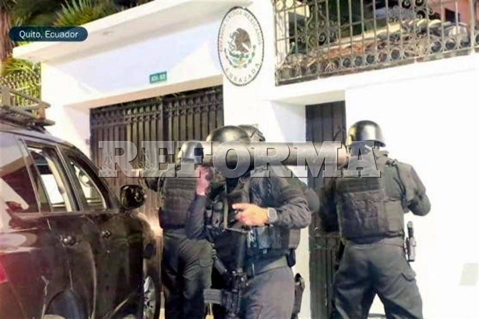 Llevan a FGR asalto en Embajada