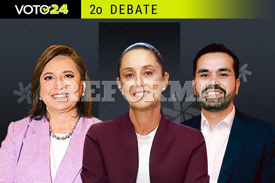 Sigue todos los detalles del Segundo Debate Presidencial