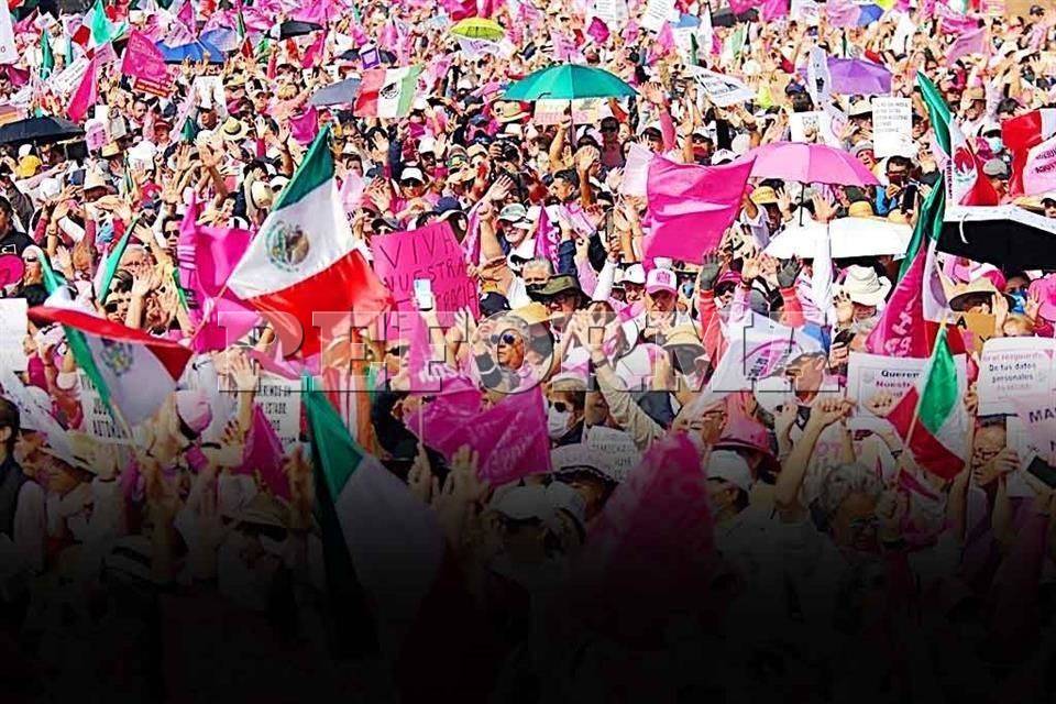 #AlMomento: la movilización de ‘Marea Rosa’