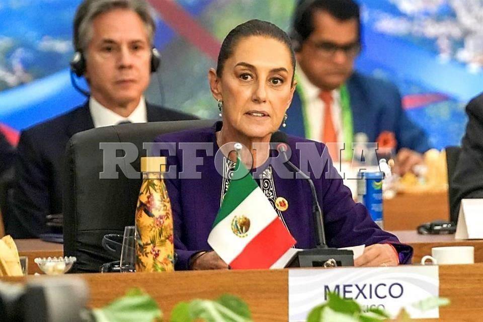 ¿Cómo le fue a Sheinbaum en el G20?